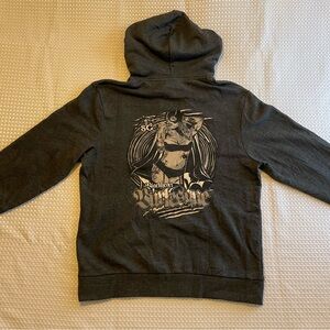NWOT SUICIDE GIRLS Blackheart Burlesque Zip Up Hoodie Y2K Alt Men’s XL Goth #720